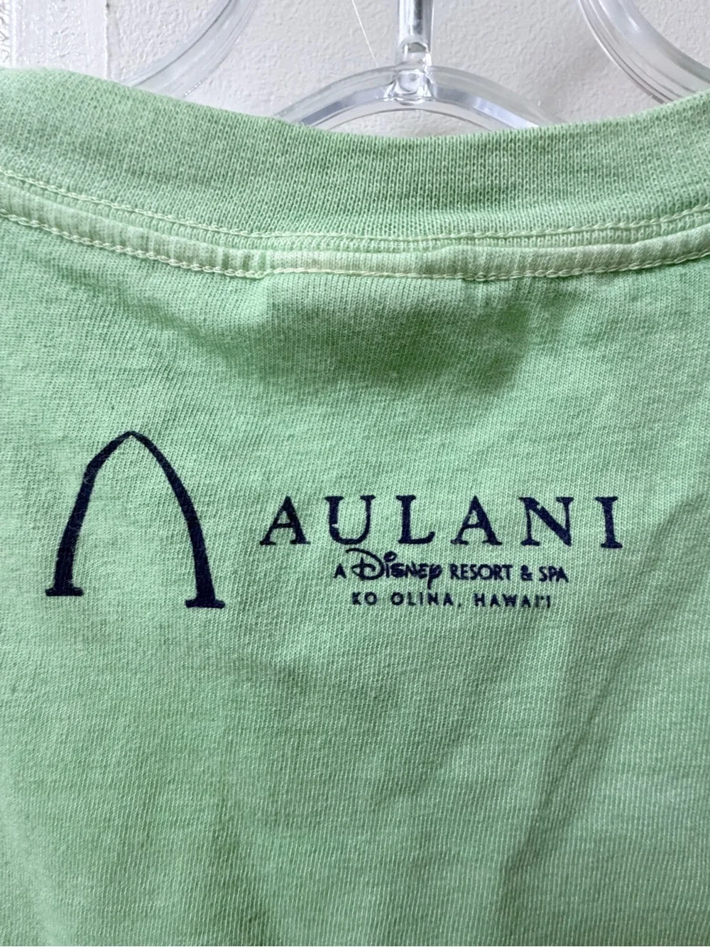 Disney Mint Green Mickey & Minnie 'Aloha Life' Short Sleeve Tee